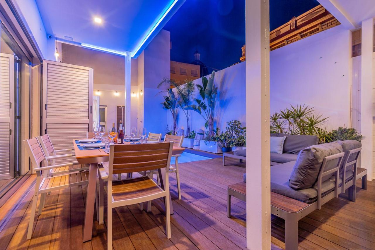 Vlvilla - Villa De Lujo En Valencia Con Piscina Privada Y Sala De Cine Бурхасот Экстерьер фото